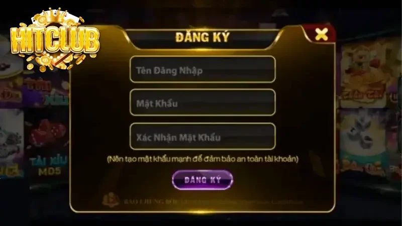 Đăng ký Hitclub trên điện thoại cực tiện lợi